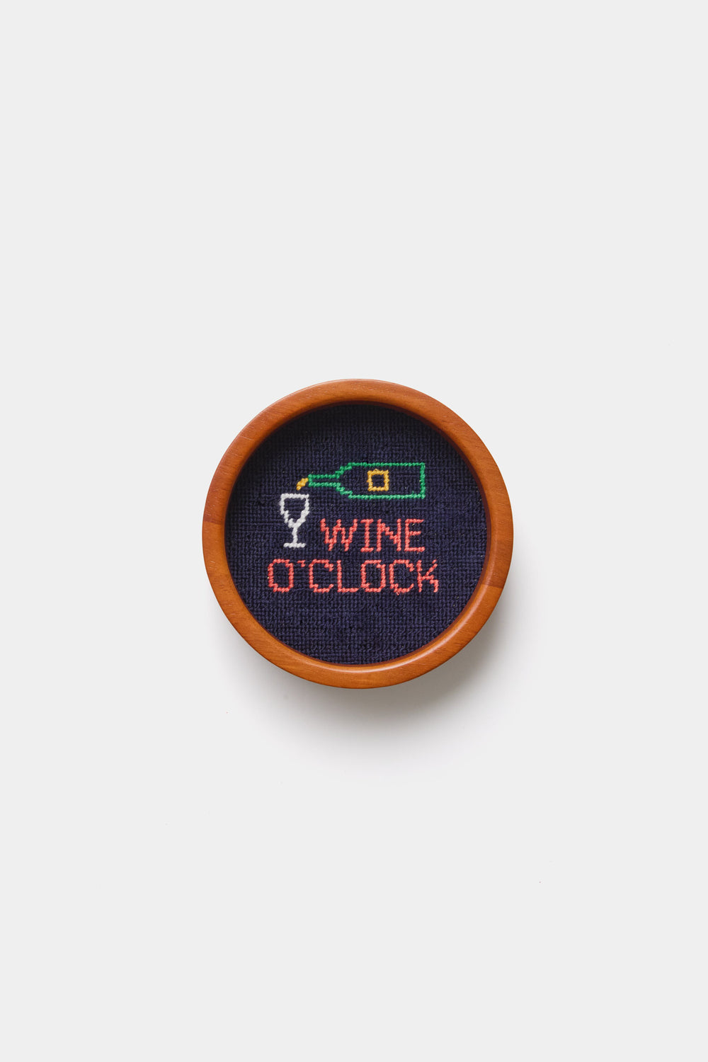 Midnight Wine O'Clock Wine Bottle Coaster