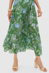 Jungle Green Bloom Oceanus Dress