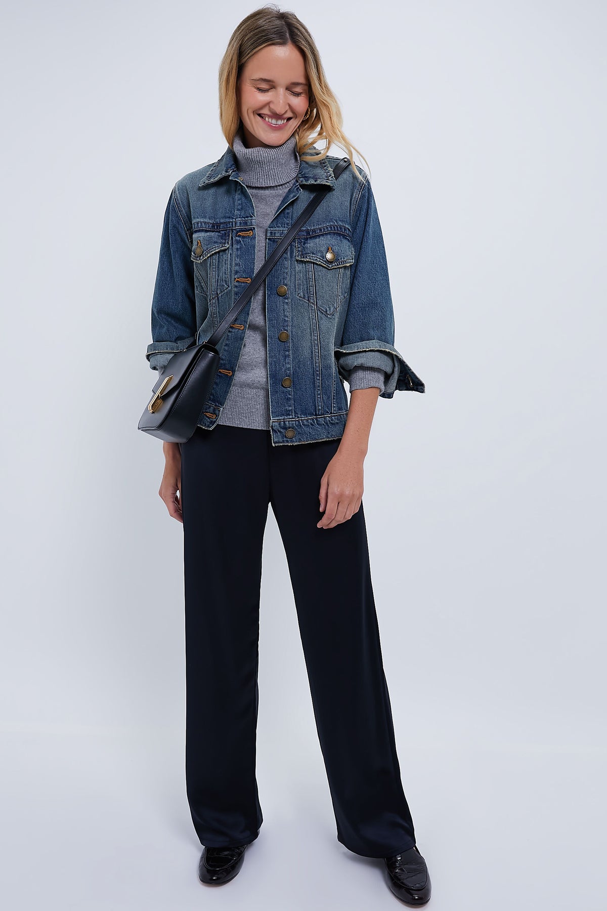 Midnight Barb Wide Leg Pants