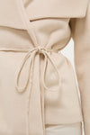 Cream Providence Wrap Jacket
