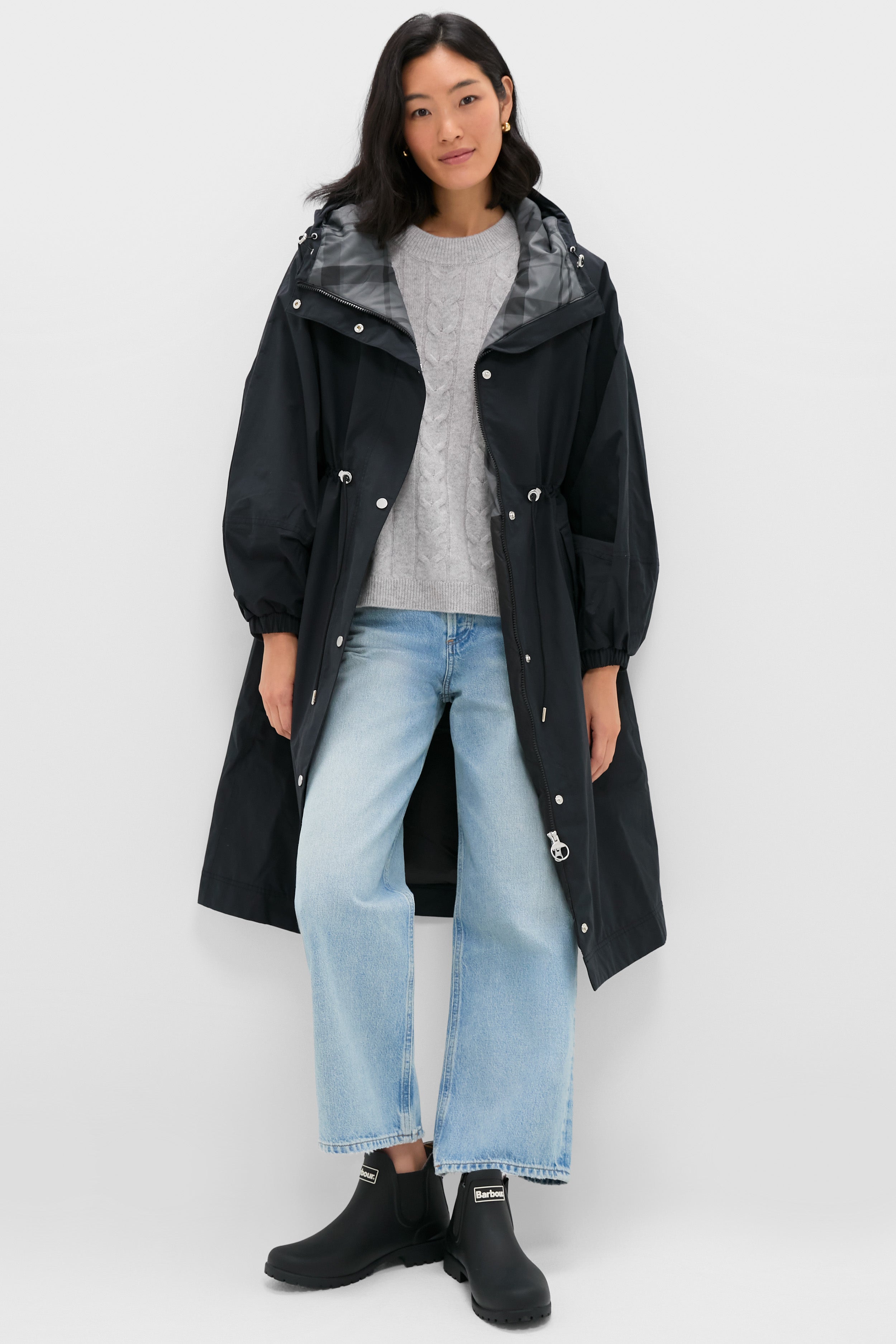 Black Sidney Waterproof Parka | Barbour