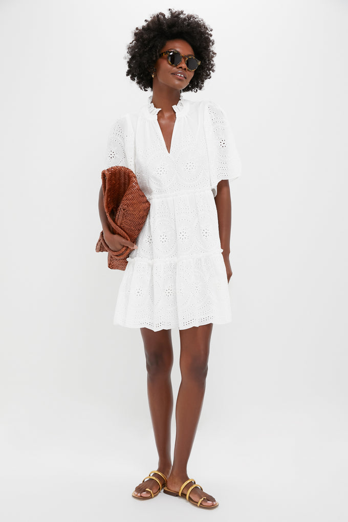 crawford maxi dress White Eyelet Crawford Dress