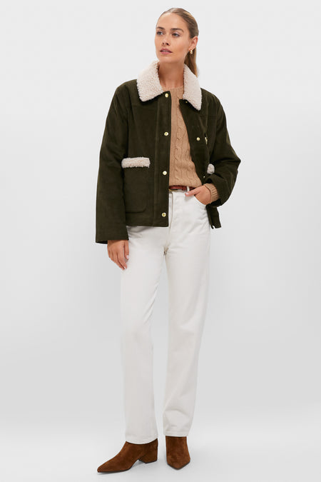 Olive Tabitha Casual Jacket