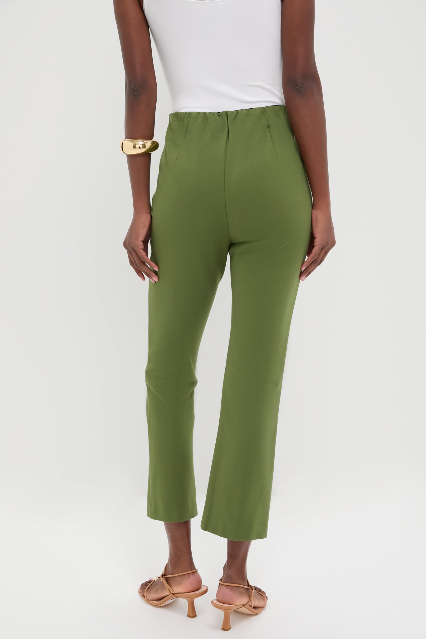 Olive Green Ponte Ashford Pants | Tuckernuck
