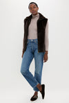 Brun Furo Fur Vest