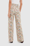 Dianthus Floral Denim Clara Pants