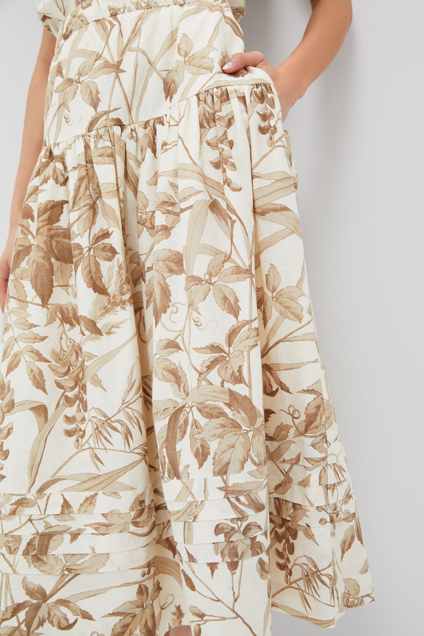 Dune Breeze Cotton Linen Eden Skirt