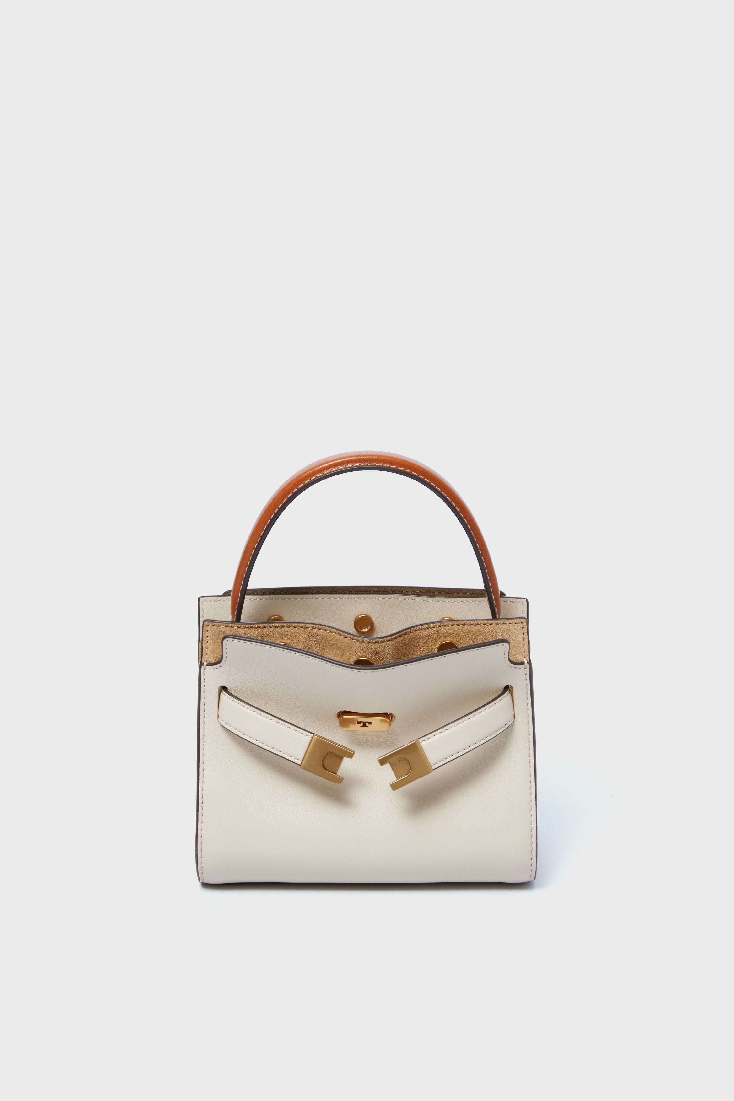New Cream Lee Radziwill Petite Double Bag | Tory Burch