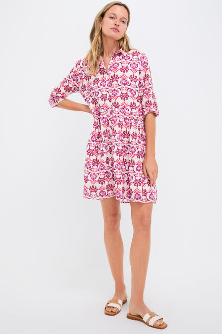 Pink Teresinia Deauville Short Dress