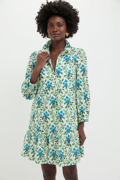 Cerulean Vine Cotton Linen Palmerston Dress | Tuckernuck Cerulean Vine Cotton Linen Palmerston Dress | Tuckernuck