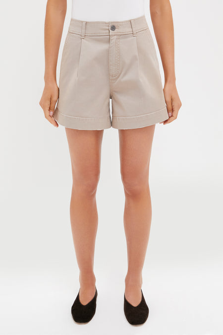 Khaki Wells Chino Shorts