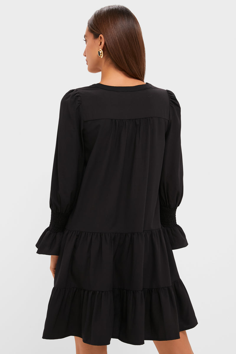 Black Crepe Kenzo Dress