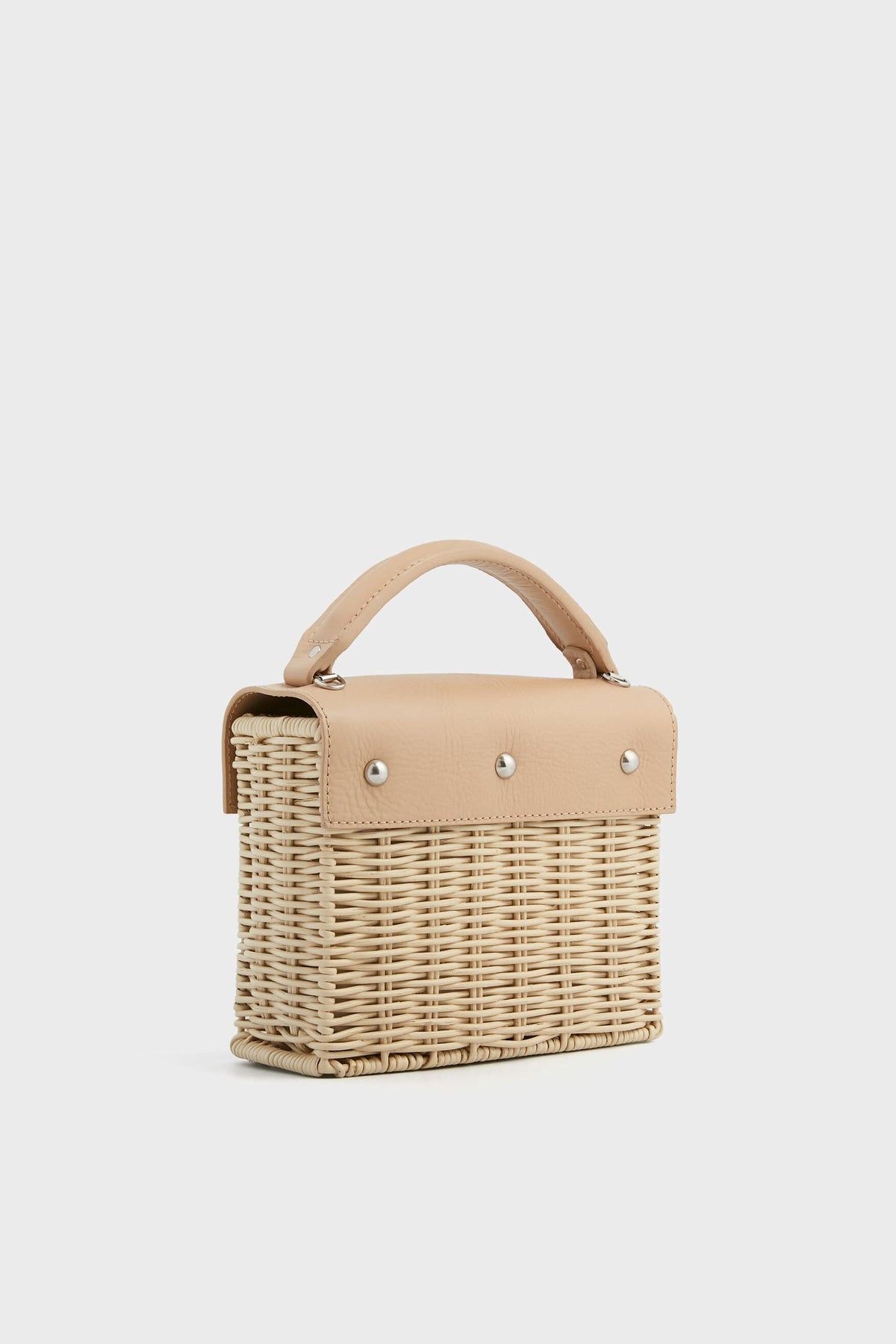 Wicker Wings Kuai Wicker Bag- Cream & Natural