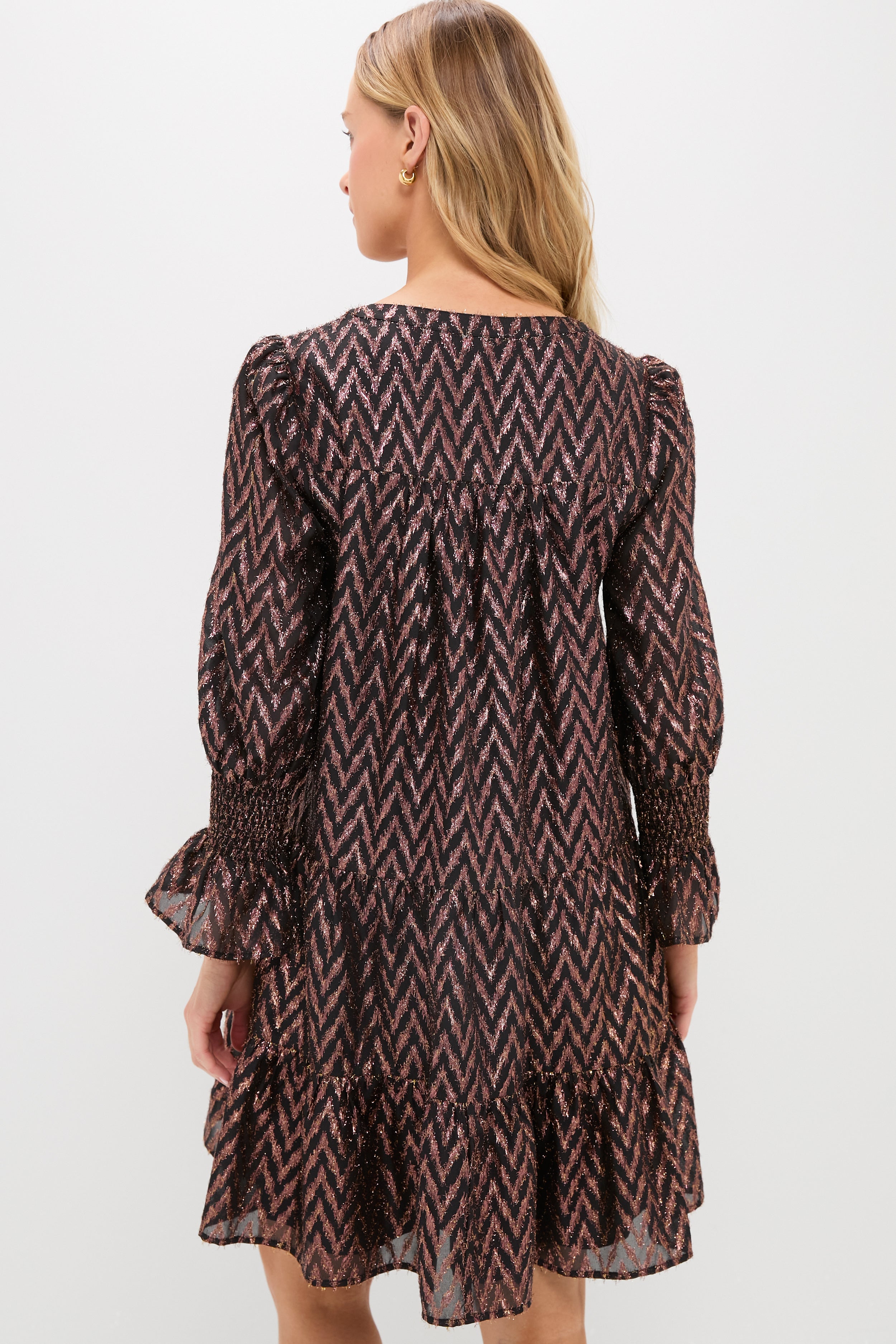 Metallic Ikat Kenzo Dress