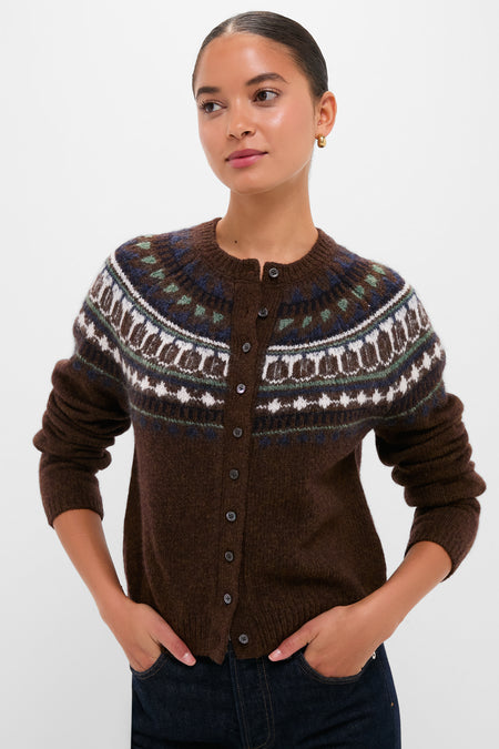 Chestnut Amina Fairisle Sweater