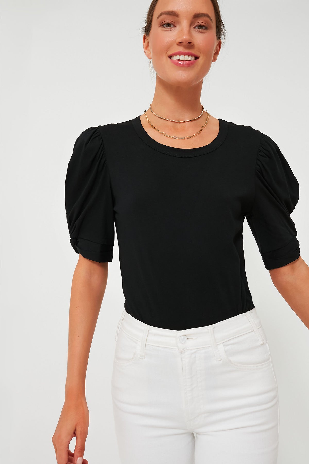pomander place black short sleeve knit welton dress Black Short Sleeve Knit Welton Dress