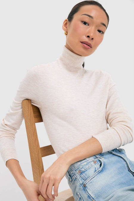 Cream Marle Winslow Skivvy