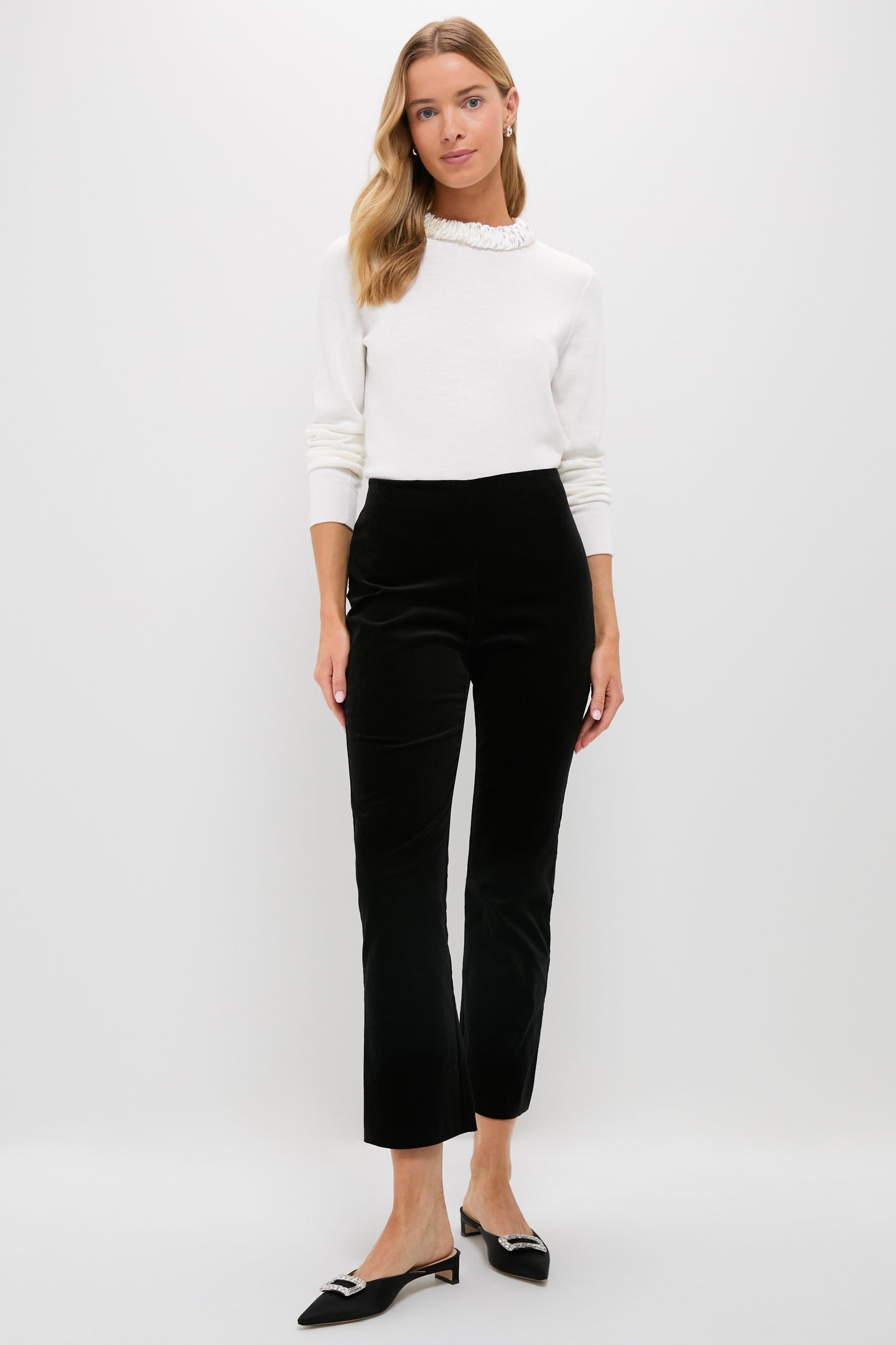 Black Velvet Ashford Pants