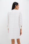 White Eyelet Samantha Dress