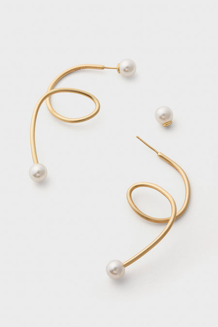 Pearl Tazia Earrings