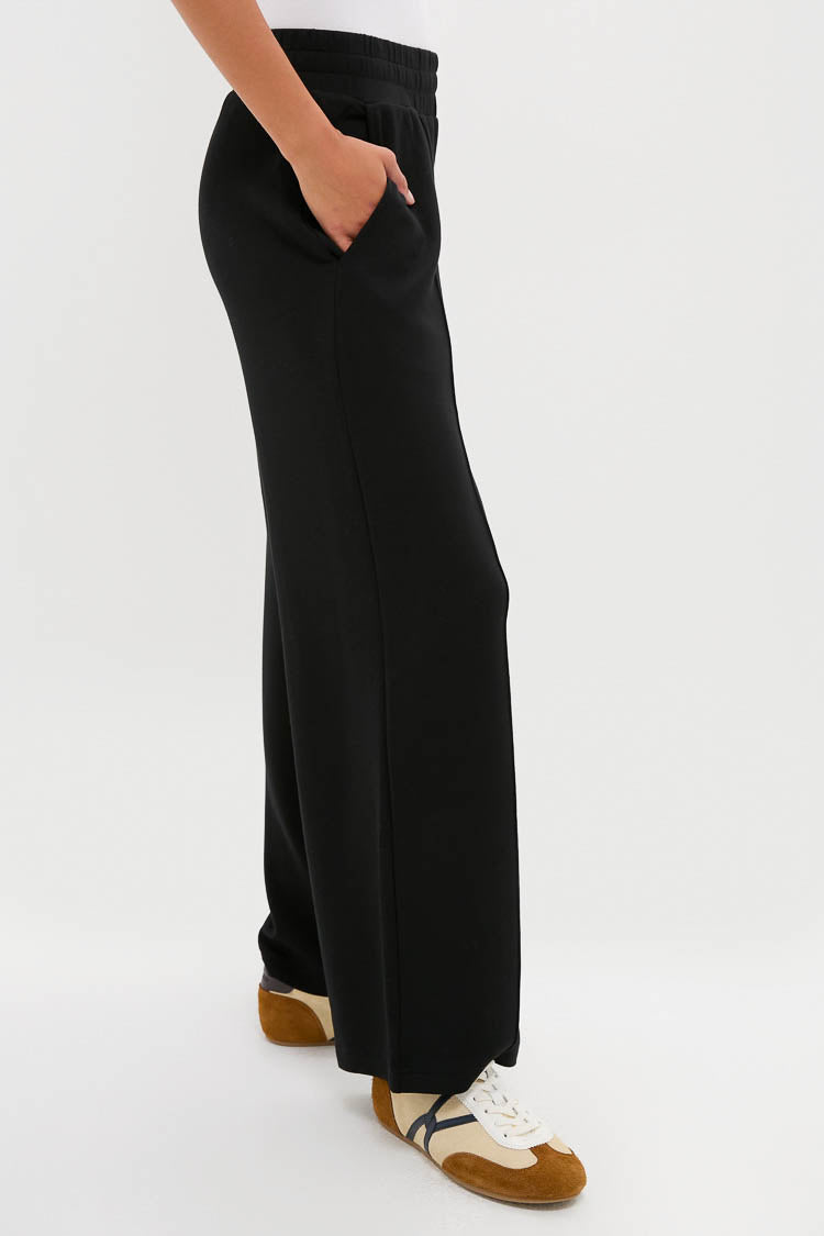 Black The Wide Leg Pant 28