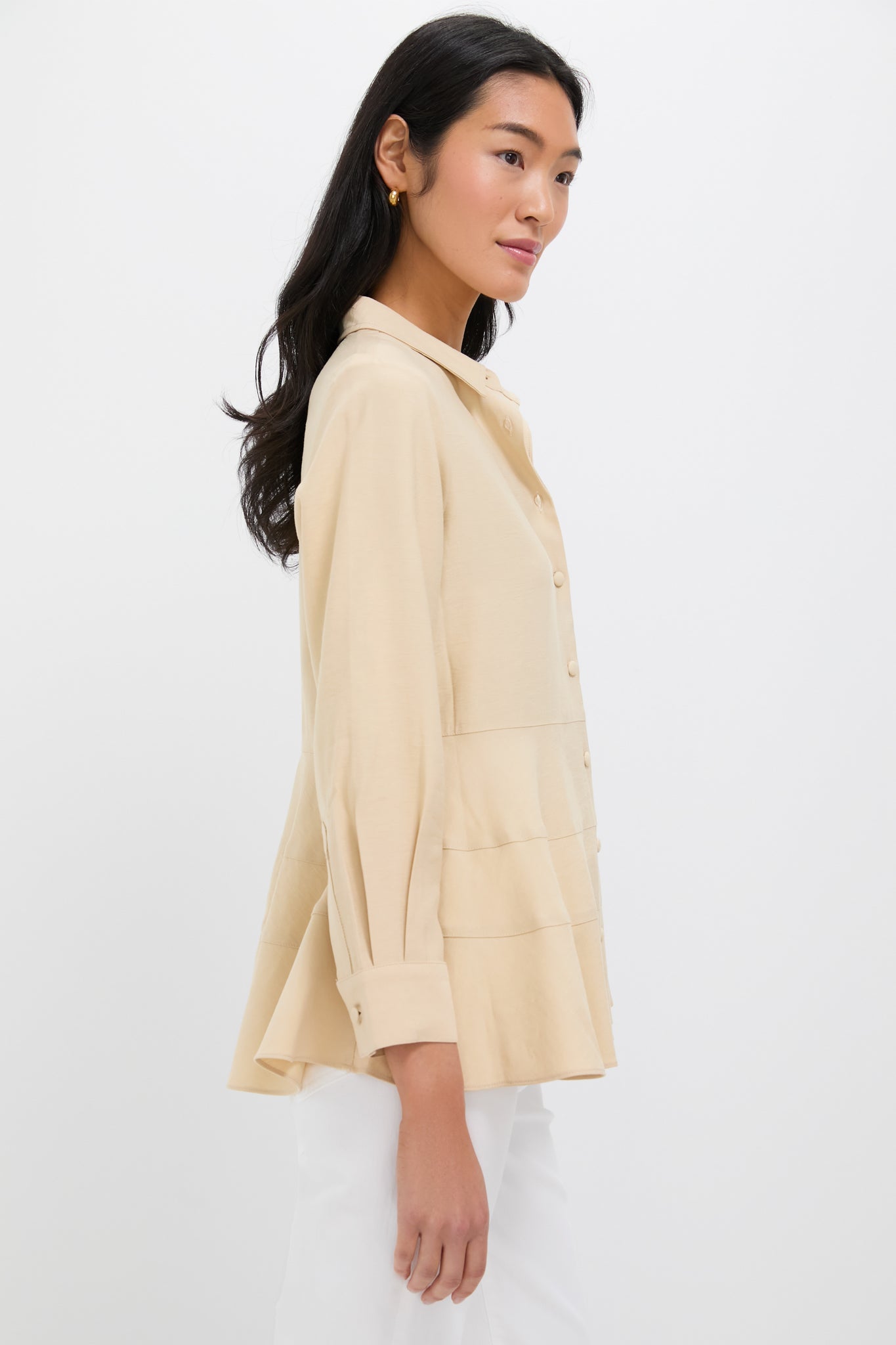 Tan Ashlen Blouse