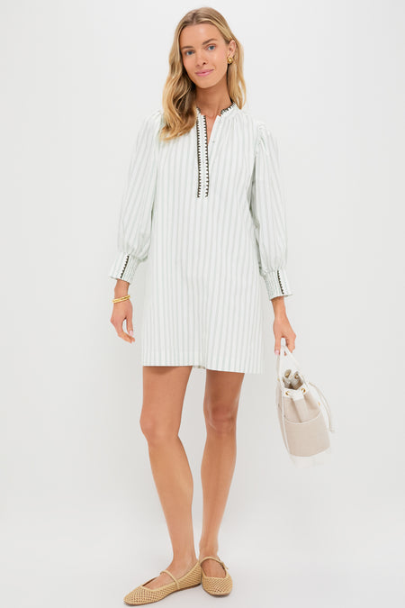 Green Stripe Sammy Dress