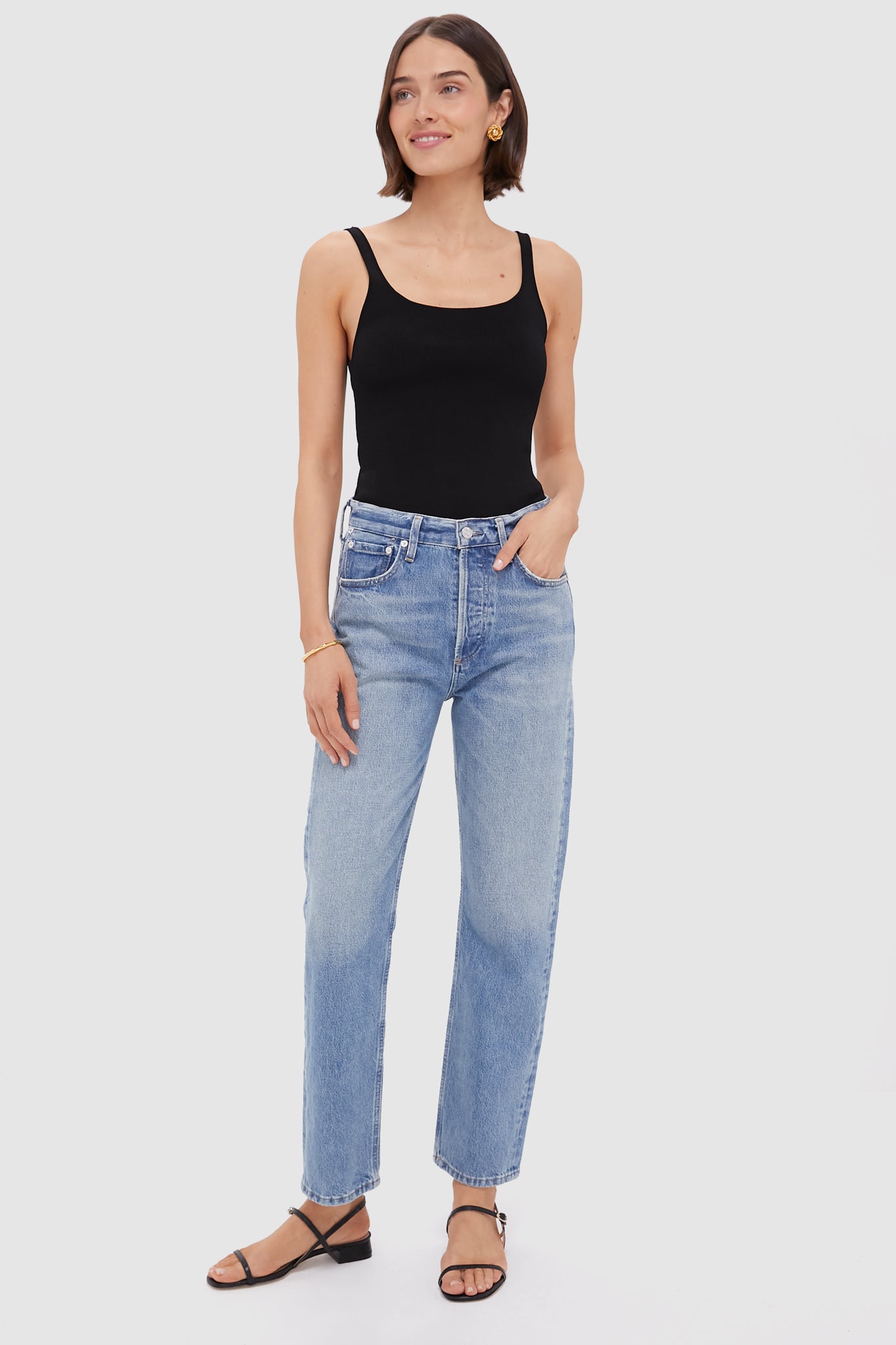 Black Alba Compression Tank