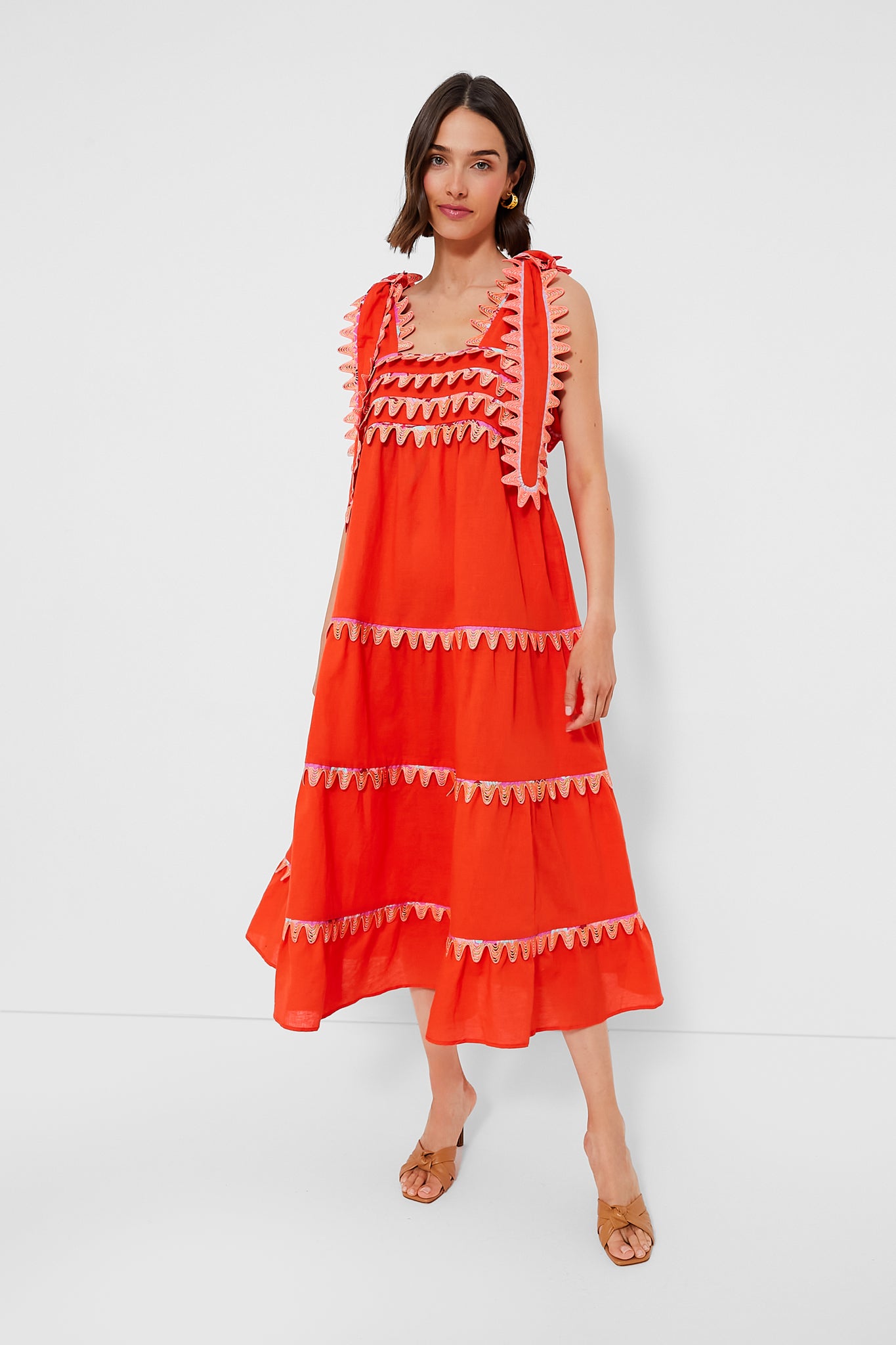 Orange Kelly Dress | CeliaB