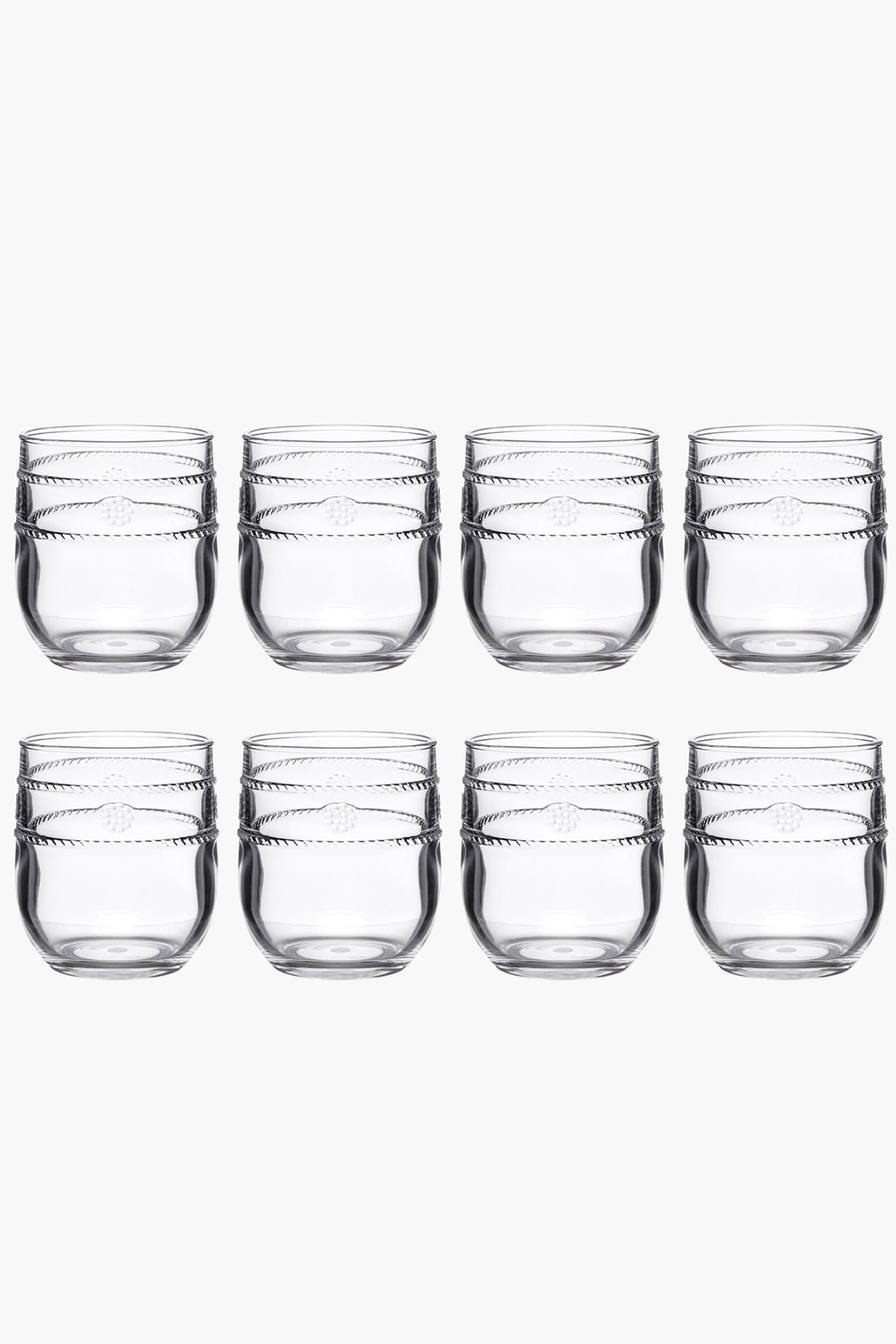 Isabella Acrylic Tumbler Set Of 8