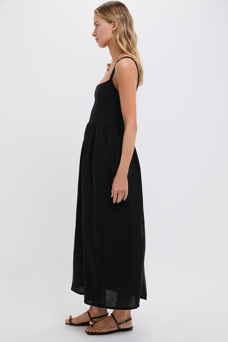 Black Jour Maxi Dress