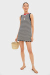 Navy Striped Fasano Dress