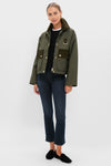 Olive Phoebe Casual Jacket