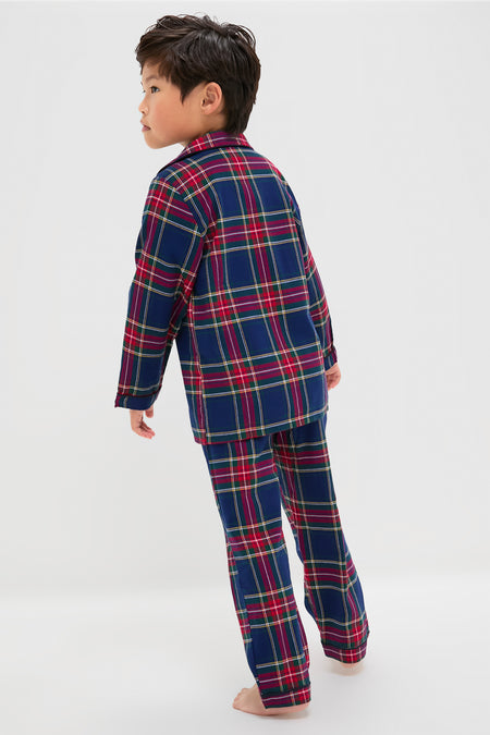 Kids Windsor Tartan Pajama Set