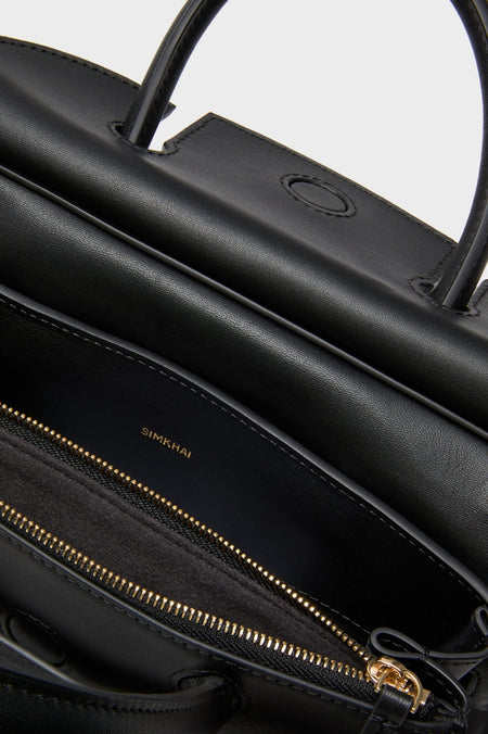 Black River Small Suede Top Handle Bag