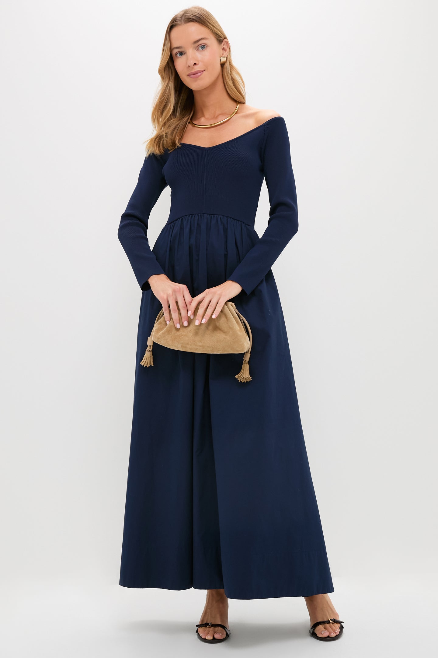 Navy Clea Dress