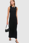 Black Margo Sleeveless Maxi Dress