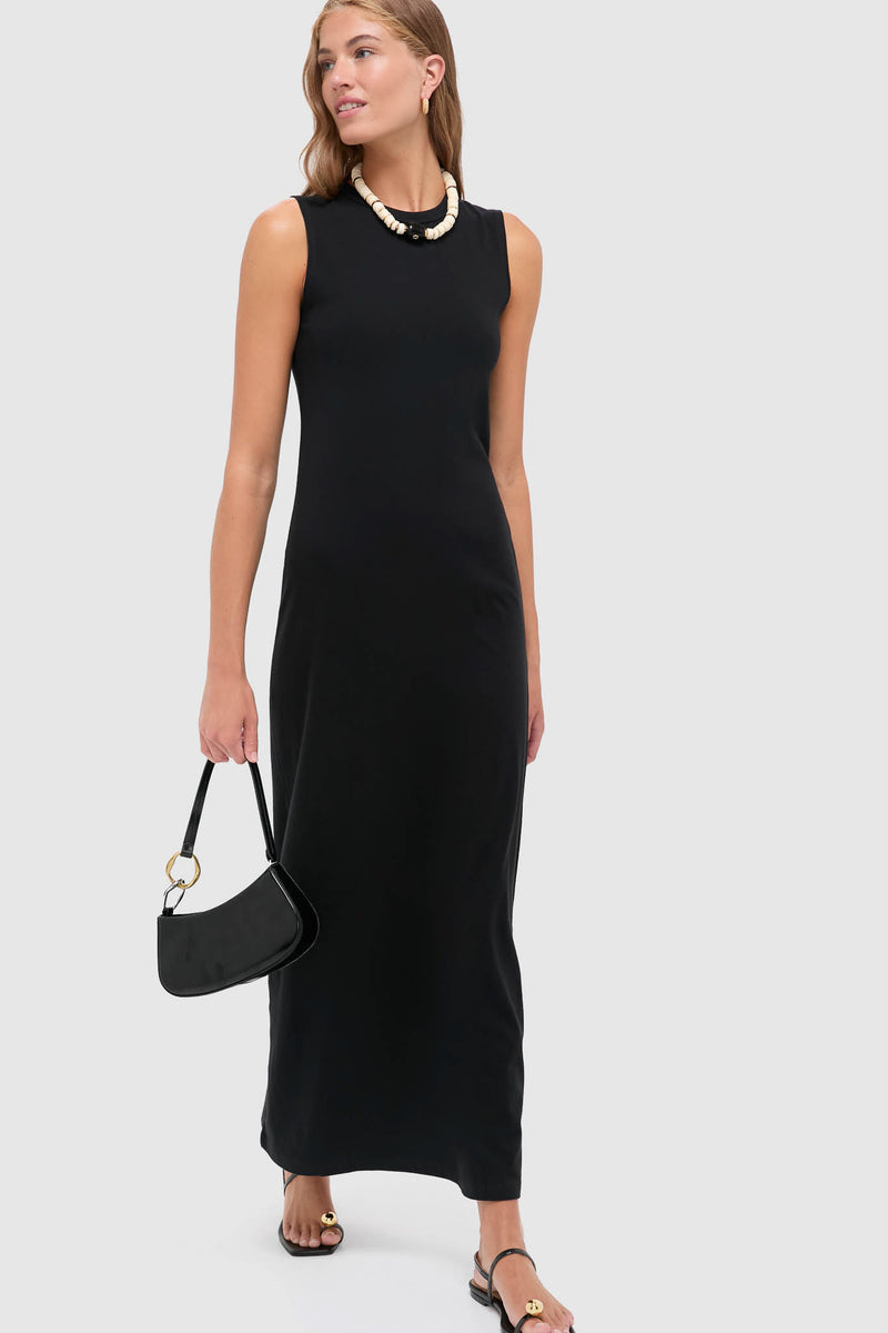 Black Margo Sleeveless Maxi Dress