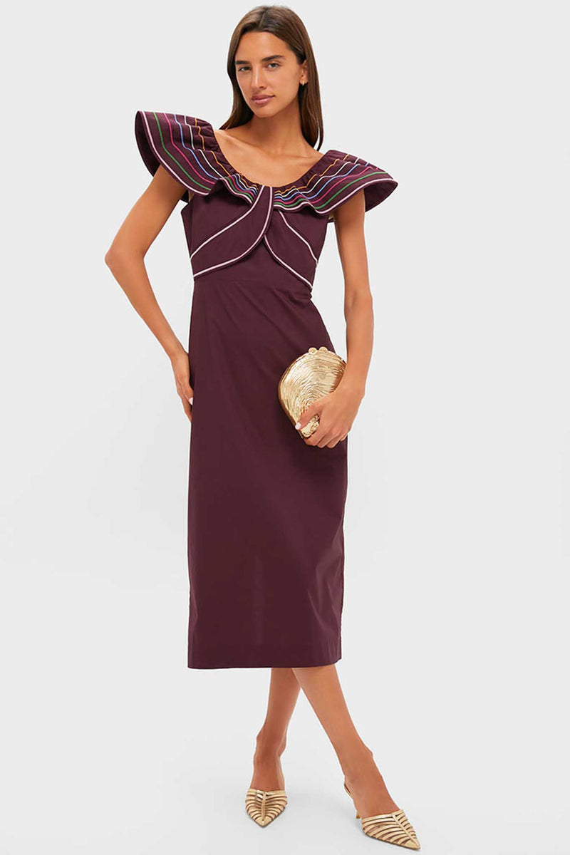 Embroidered Ellison Dress