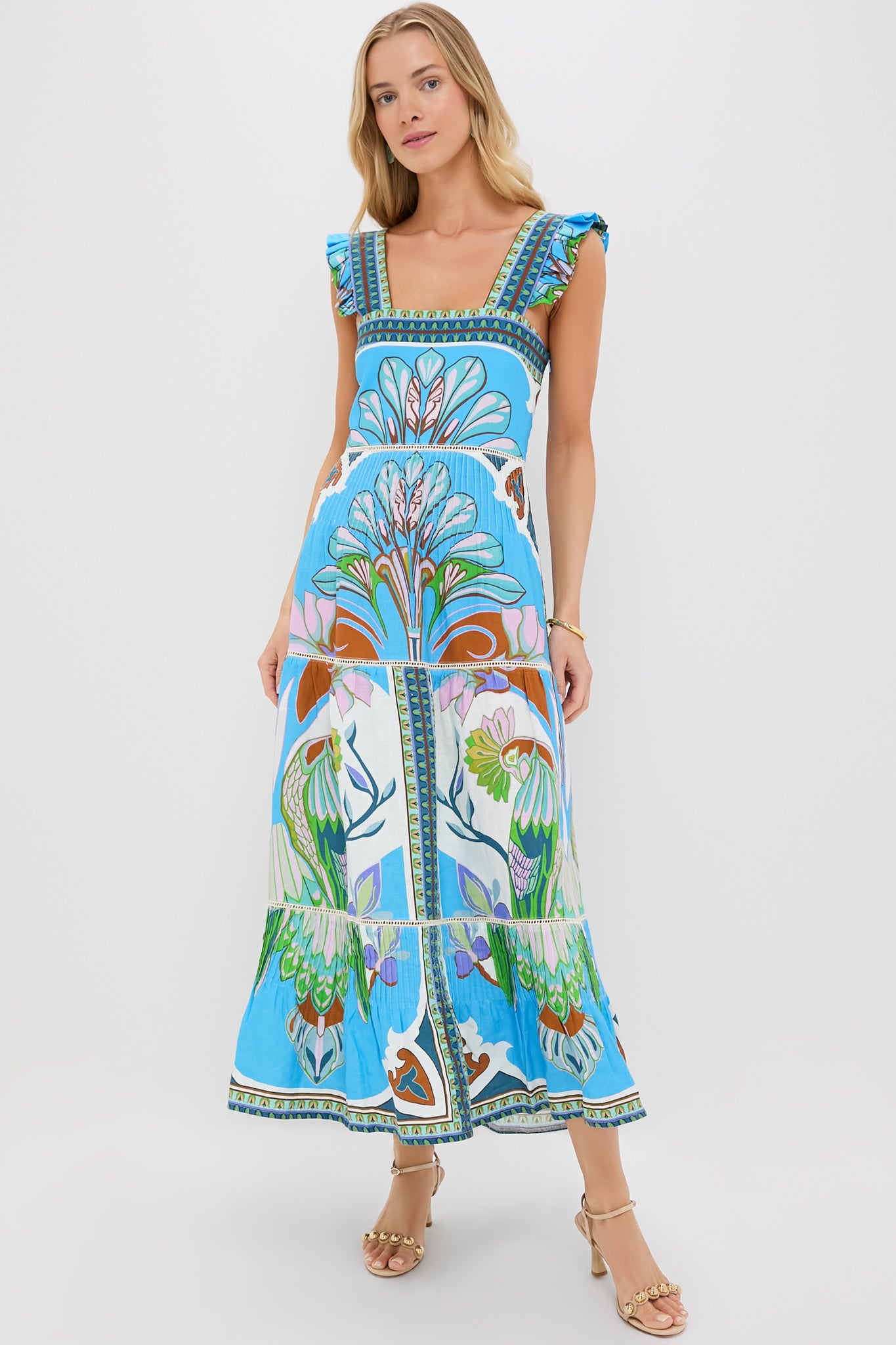 sybil dress pastel geo Sybil Dress M