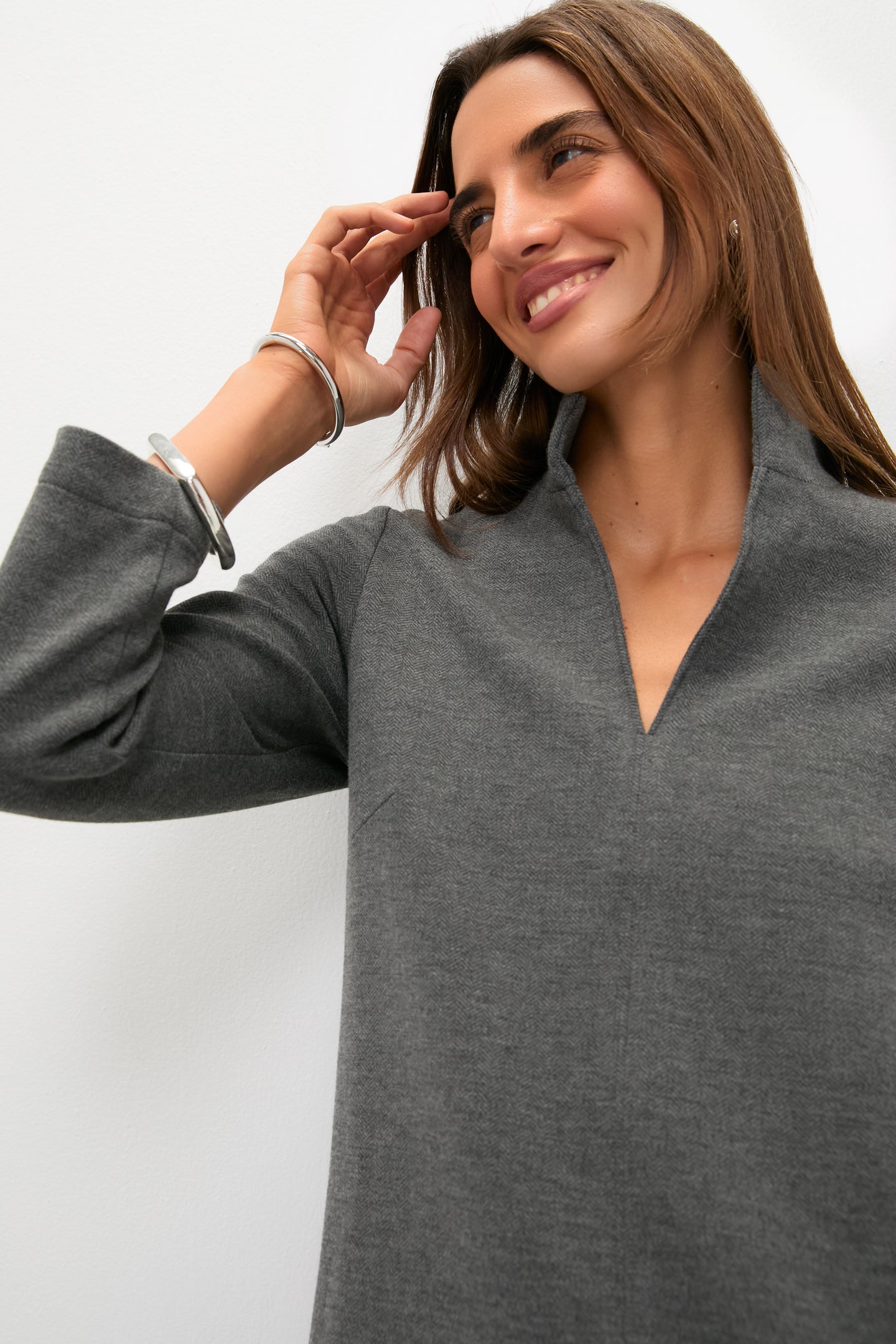 Charcoal Clifton Dress