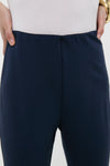 Navy Ponte Ashford Pants