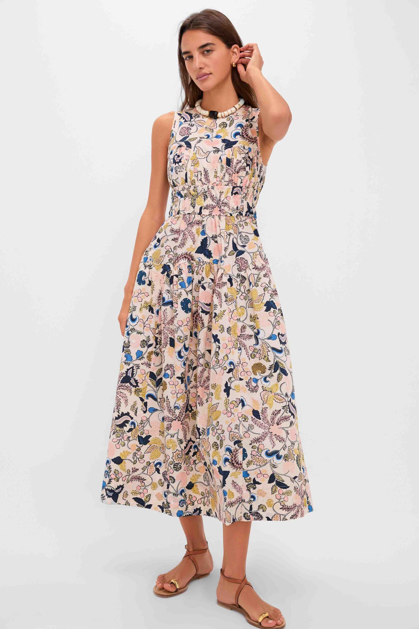Magnolia Elenora Sleeveless Midi Dress