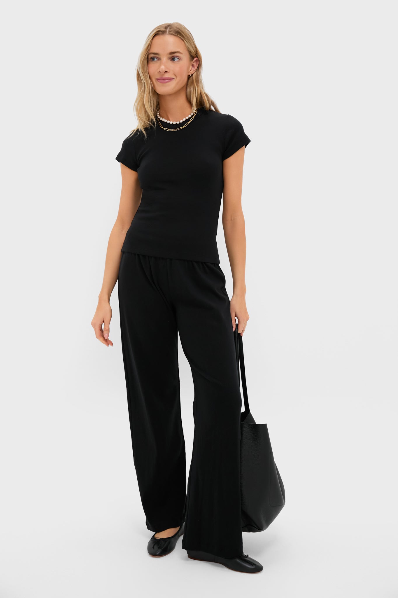 Black Nando Slim Fit Tee