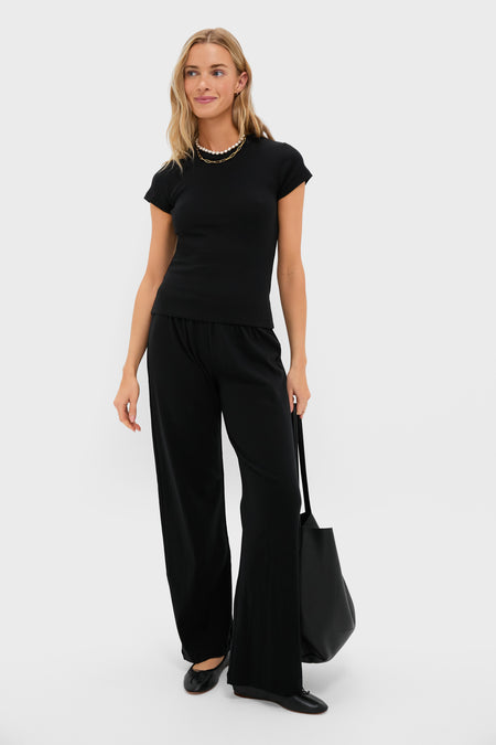 Black Nando Slim Fit Tee