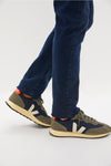 Mens Nautico White Orange Fluo Rio Branco Sneakers