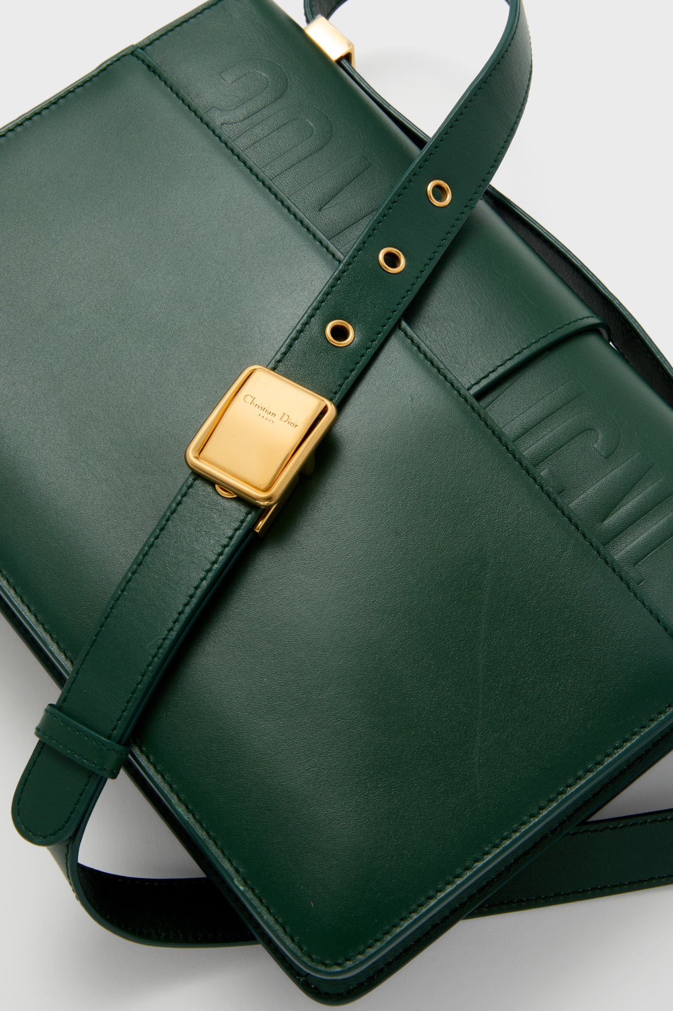 Dior Green Montaigne Shoulder Bag
