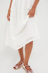 White Casey Midi Dress