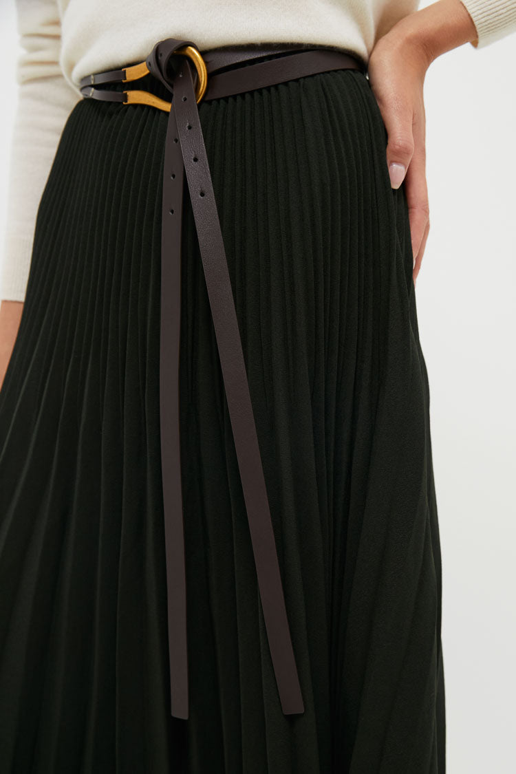 Forest Pleated Skirt