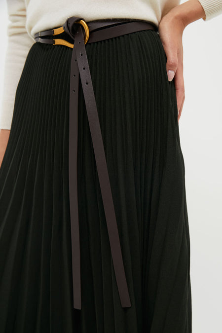Forest Pleated Skirt